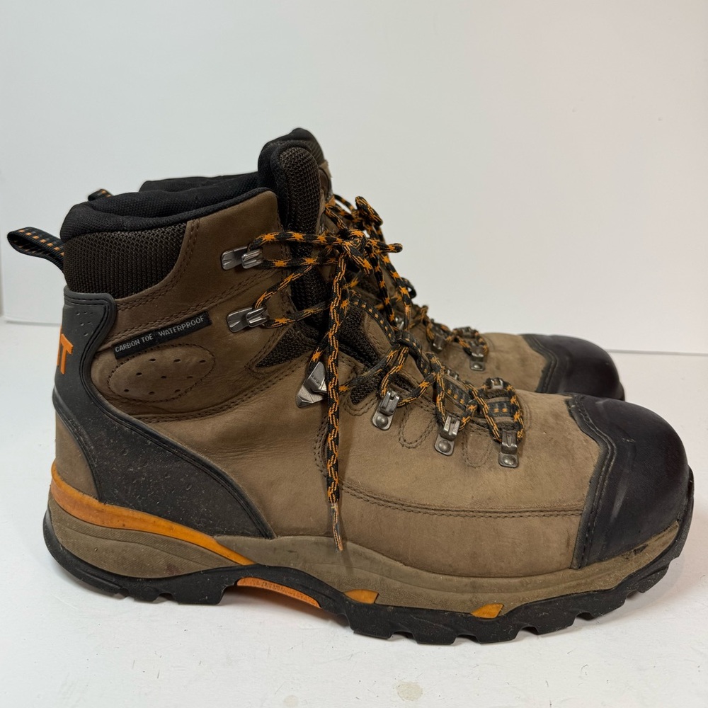 ARIAT Men’s Brown Endeavor Waterproof Work Boots Composite Toe Size 13D‎ Brown